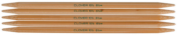 Takumi Bamboo Double Point Knitting Needles 7" 5/Pkg-Size 6/4mm