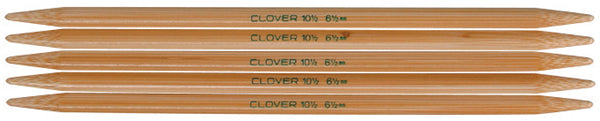 Takumi Bamboo Double Point Knitting Needles 7" 5/Pkg-Size 8/5mm