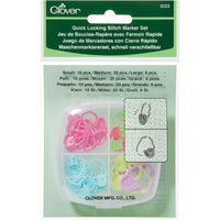Quick Locking Stitch Marker Set 36/Pkg-