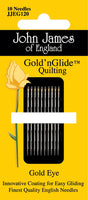 Gold'n Glide Quilting Needles  -Size 12 10/Pkg