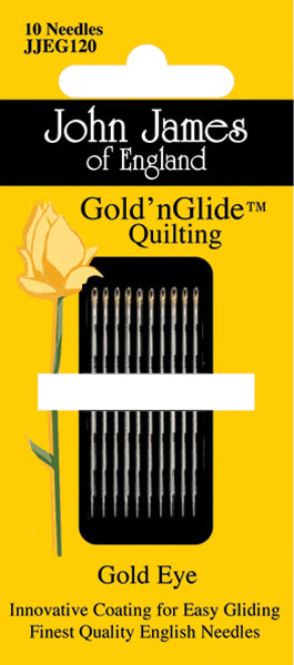 Gold'n Glide Quilting Needles  -Size 12 10/Pkg