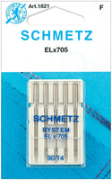 ELX705 Serger Needles -Size 14/90 5/Pkg