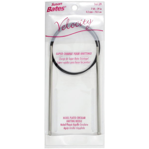 Velocity Circular Knitting Needles 29"-Size 9/5.5mm