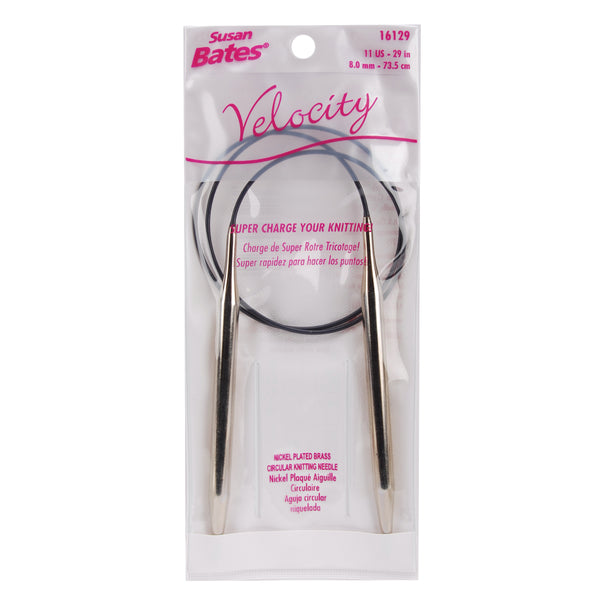 Velocity Circular Knitting Needles 29"-Size 11/8mm