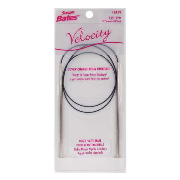 Velocity Circular Knitting Needles 29"-Size 5/3.75mm