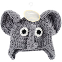 Crocheted Hats For Babies-Elephant