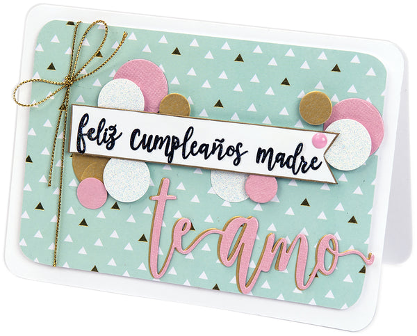Sizzix Clear Stamps By Luisa Elena Guillen-Feliz (Happy)