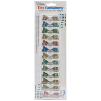 Elizabeth Ward's Tiny Containers .75"X2"X1.125" 13/Pkg-