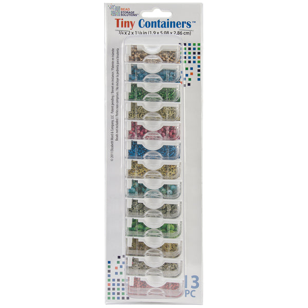 Elizabeth Ward's Tiny Containers .75"X2"X1.125" 13/Pkg-