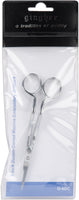 Gingher Double-Curved Machine Embroidery Scissors 6"-
