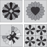 Perfect Patchwork Template-Mini Dresden Plate 4/Pkg