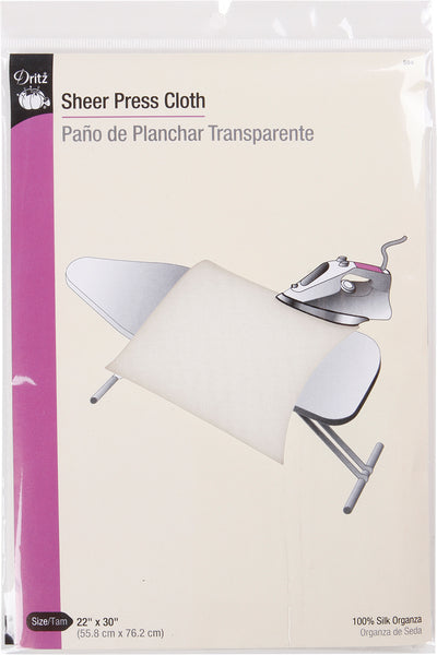 Dritz Sheer Press Cloth 22"X30"-