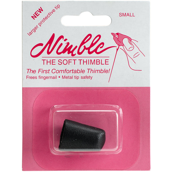 Leather Nimble Thimble W/Metal Tip-Small