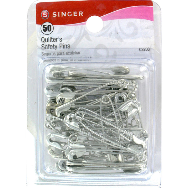 Quilter's Safety Pins -Size 2 50/Pkg