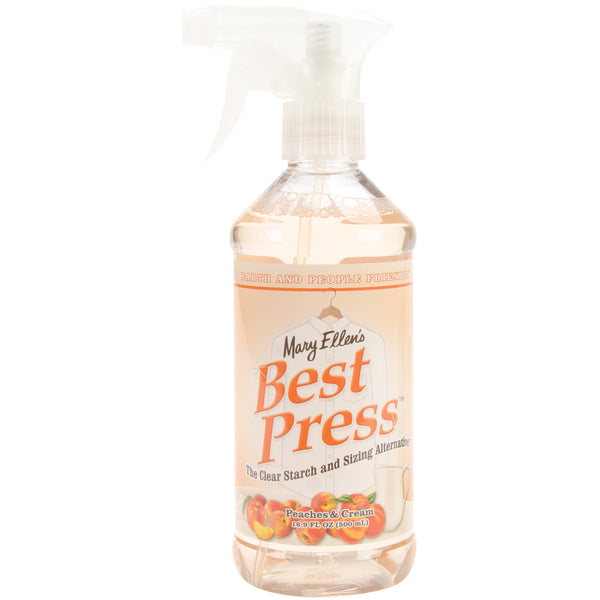 Mary Ellen's Best Press Clear Starch Alternative 16.9oz-Peaches & Cream