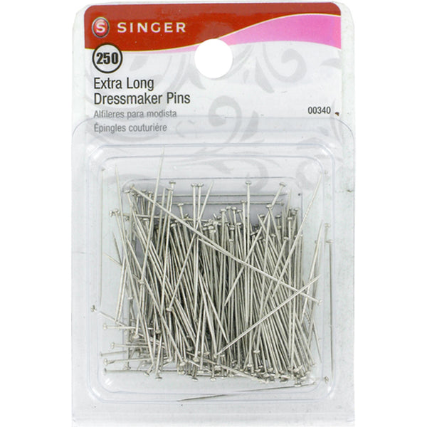 Extra Long Dressmaker Pins-Size 20 250/Pkg