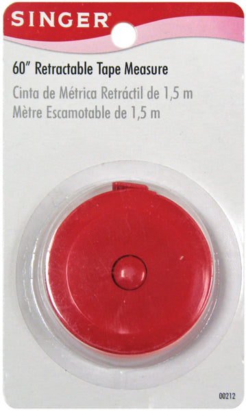 Retractable Tape Measure-60"