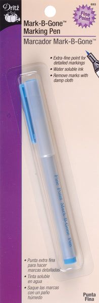Dritz Mark-B-Gone Marking Pen-Blue