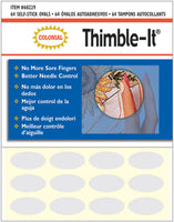 Colonial Thimble-It Finger Pads-64/Pkg