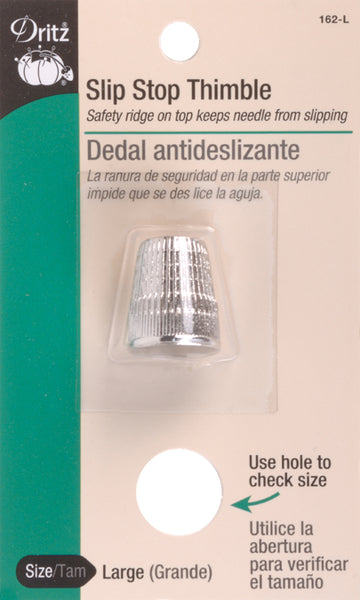 Dritz Slip-Stop Thimble-Large