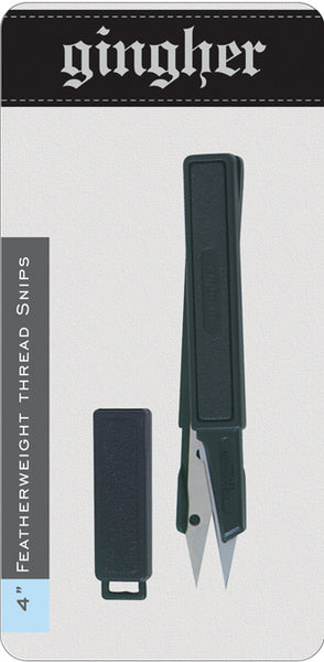 Gingher Featherweight Spring Action Thread Clips 4"-