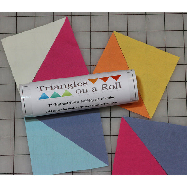Half-Square Triangles On A Roll -50' 2" Finished Size