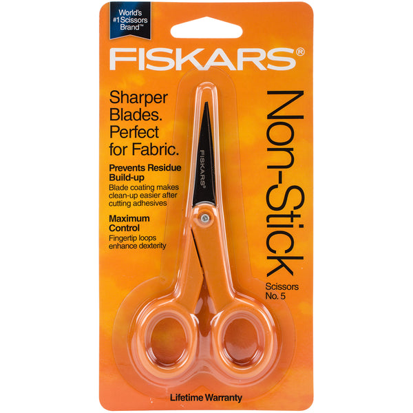 Fiskars Non-Stick Detail Scissors 5"-