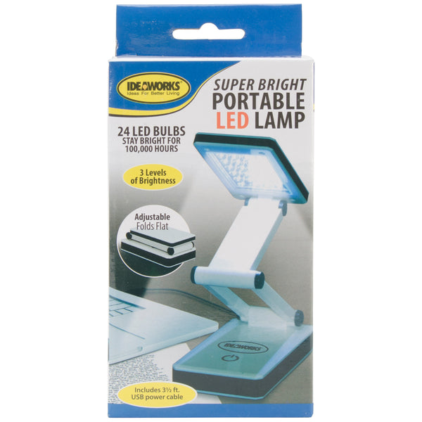 Frank A. Edmunds Super Bright Portable LED Lamp-White