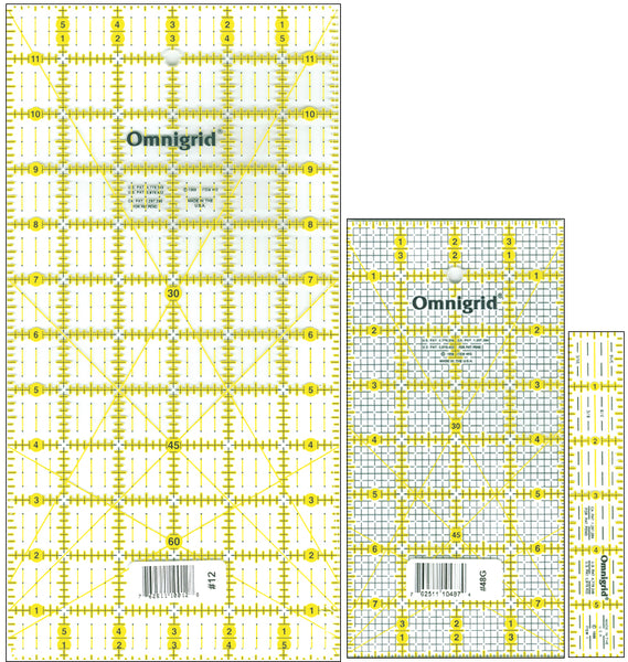 Omnigrid Ruler Set 3/Pkg-Basics
