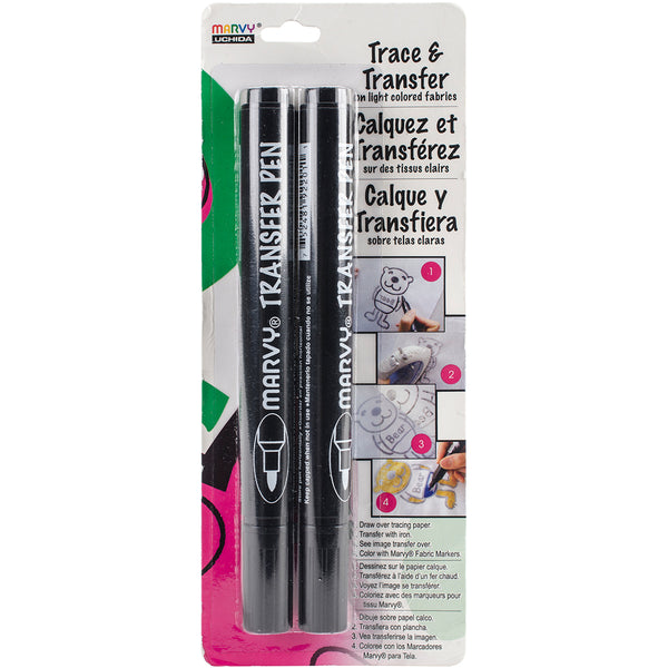 Marvy Transfer Pen 2/Pkg-Black