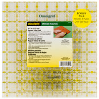 Omnigrid Ruler Value Pack 4/Pkg-2.5", 4.5", 6.5" & 9.5"