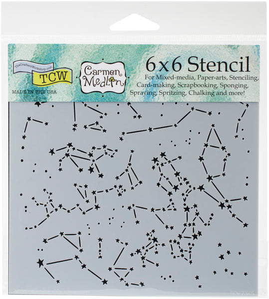 Crafter's Workshop Template 6"X6"-Constellations