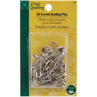 Dritz Quilting Curved Basting Pins 50/Pkg-Size 1