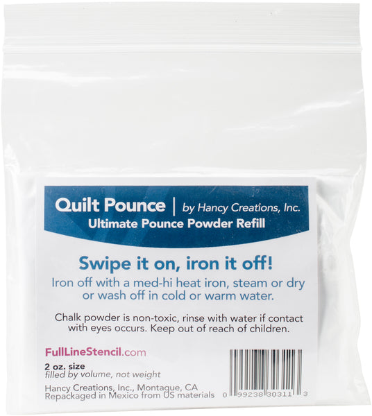 Ultimate Quilt Pounce Chalk Refill -2oz White