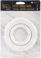 Prima Frank Garcia Memory Hardware Resin Frames 2/Pkg-Petite Round