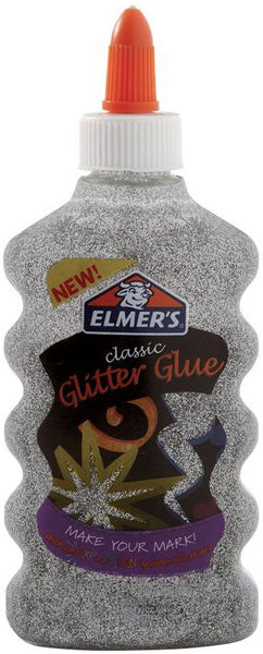 Elmer's Glitter Glue 6oz-Silver