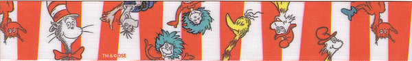 Dr. Seuss Ribbon 7/8"X9'-Stripes