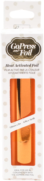 Couture Creations Foil 5"X16.4'-Copper-Mirror Finish