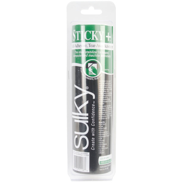 Sticky Self-Adhesive Tear-Away Stabilizer Roll-8.25"X6yd