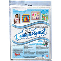 Lite Steam-A-Seam 2 Double Stick Fusible Web-9"X12" 5/Pkg FOB: MI