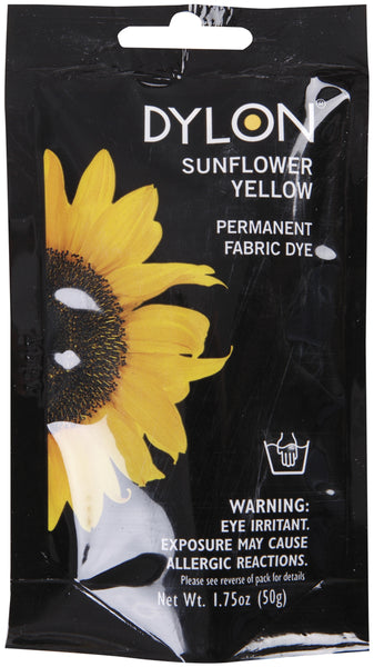 Dylon Permanent Fabric Dye 1.75oz-Sunflower