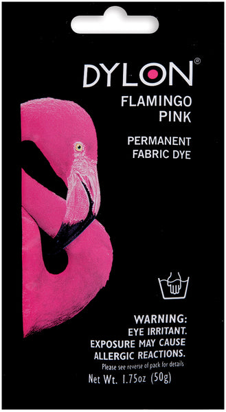 Dylon Permanent Fabric Dye 1.75oz-Flamingo Pink