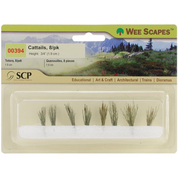 Cattails .75" 8/Pkg-