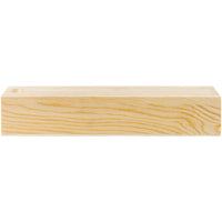 Wood Pencil Box W/Sliding Lid-8.25"X1.57"X1.57"
