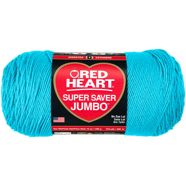 Red Heart Super Saver Yarn-Turqua