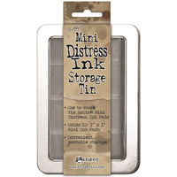 Tim Holtz Mini Distress Ink Storage Tin-Holds 12