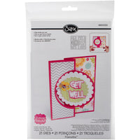 Sizzix Framelits Dies By Stephanie Barnard 20/Pkg-Circle #4 Flip-Its Card
