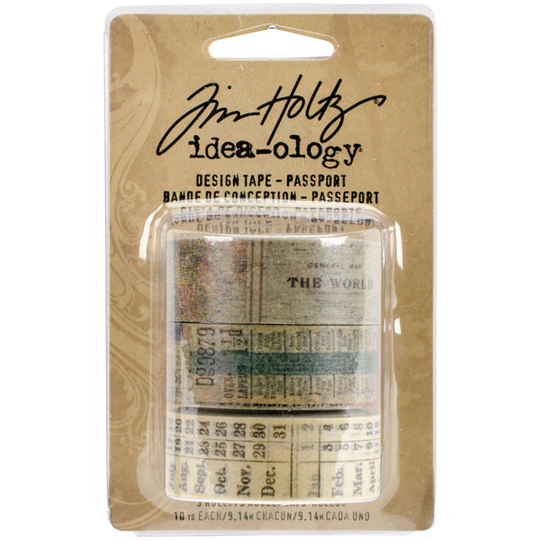Idea-Ology Design Tape .625"X10yd 3/Pkg-Passport