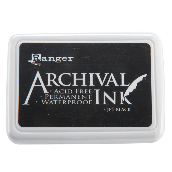 Archival Ink Pad #0-Jet Black
