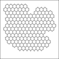 Crafter's Workshop Template 6"X6"-Mini Chicken Wire